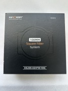 K&F Concept Holder + Adapter Ring + Filtr 1000ND 100mm