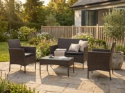 Meble Ogrodowe Technorattan | Zestaw na Taras Balkon Ogród | Nowe