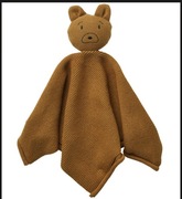 Koc Liewood Comfort - Dzianinowy - Milo - Mr Bear Golden Carame