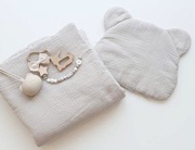 Pościel do łóżeczka poduszka mis muslin 