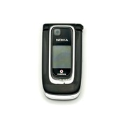 Telefon komórkowy Nokia 6131 czarno-srebrny klapka.
