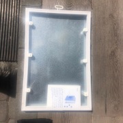 drzwiczki/maskownica do wanny 304/450 metalowe