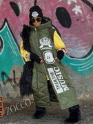 ZOCCO Pikowany bezrękawnik, swetrowe wykończenia