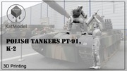 Polscy czołgiści  PT-91, K-2 1/72