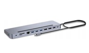 Stacja dokująca USB-C Metal Ergonomic 4K 3x DDS + PD 100W