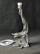 Lampa Delfin Szkło Francja Lotaryngia