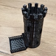 Wieża do Kości Dice Tower 13cm Kostek na Kostki Kolory