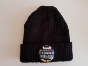 Czapka zimowa Cropp czarna + naszywki