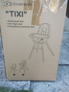 Krzesełko do karmienia Kinderkraft "TIXI" 2w1