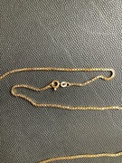 ZŁOTY ŁAŃCUSZEK CECHY PR.750 KOSTKA