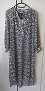 Sukienka Zara nowa XS oversize zwierzęcy wzór