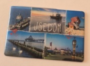 Magnes na lodówkę USEDOM Uznam Ustka Mielno Wyspa Wolin Morze Bałtyk(42) 