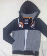 C&A  DWD STREET 000 EVOLUTION -bluza rozpinana z kapturem roz.134/140