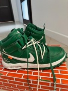 nike air force 1 mid off-white pine green 