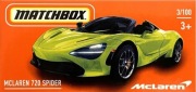 Matchbox McLaren 720 Spider