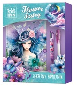 Sekretny pamiętnik Flower Fairy Bellisa z magicznym długopisem Na prezent