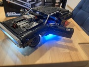LEGO Technic Dom’s Dodge Charger 42111 napęd zdalne sterowany+ led