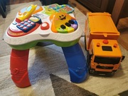 Stolik edukacyjny samochód ciężarowy Man śmieciark