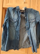 Klasyczna damska koszula jeansowa M