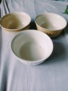 Salaterka z reliefem porcelit Mirostowice PRL vintage 