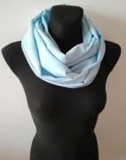 Apaszka komin błękitna 