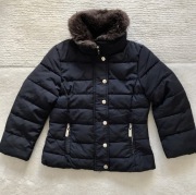 CARRY Girls 122 kurtka zimowa pikowana futerko 