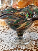 Patera z kolorowego szkła  