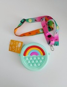 Portfelik silikonowy pop it Torebka Portfel