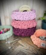 Miseczka na drobiazgi - koszyczek szydełkowy