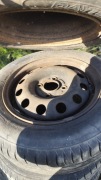 4 sztuki felgi 14", 4x100  z oponami, Ford Mazda