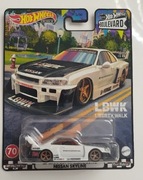 Hot wheels premium nissan skyline r34 fastfurious 