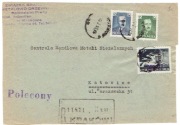 Grosze - Kraków 1 - List polecony F.448,535,539 