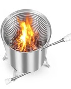 PODGRZEWACZ PIECYK DO BASENOW JACCUZI BALI OGRODOWYCH STAL NIERDZEWNA