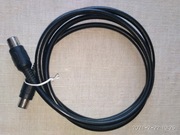 kabel video/koaksjalny przewód 1,5 metra końcówki 