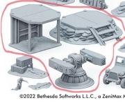Fallout: Wasteland Warfare Wyrzutnia AA x2