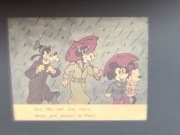 Bajka do rzutnika. Disney. Goofy. Deszczowy spacer