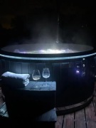 Balia mobilna na kołach wynajmę premium spa jacuzzi sauna 