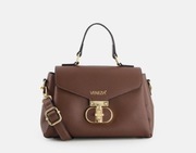 VENEZIA DAMSKI ELEGANCKI BRĄZOWY KUFEREK