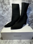 Botki Aldo Stassy r. 42.5 | Uszkodzone Do naprawy | Skarpetkowe na obcasie