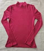 Różowy sweter golf Mohito S