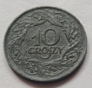 GG--10 groszy  z 1923 r