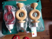 Lampa wisząca z dużym kloszem, nowa