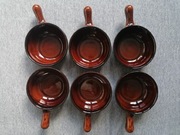 Kokilki miseczki barszczówki 6szt. Porcelit Pruszków 