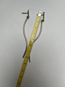 Długie srebrne kolczyki srebro minimalistyczne 925