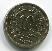 Austria 10 heller 1916