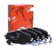 TRW GDB1956 Zestaw klocków hamulcowych, hamulce tarczowe