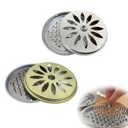 Metalowy uchwyt na spirale przeciwkomarowe – 2 sztuki