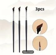 Zestaw Ultra-Cienkich Pędzli do Makijażu z Kątem 