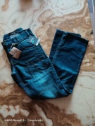 Spodnie, Jeansy, r. 152, chłopiec, loose fit