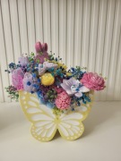 Bukiet Wielkanocny w motylku ze świec sojowych